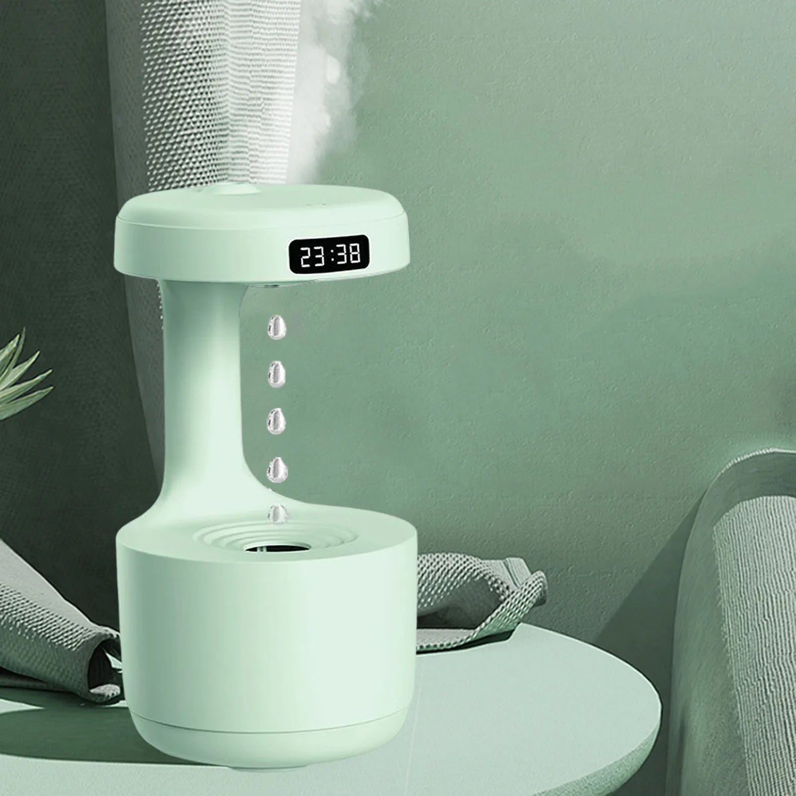 800ml Ultrasonic Anti Gravity - Desktop Mist Diffuser  
